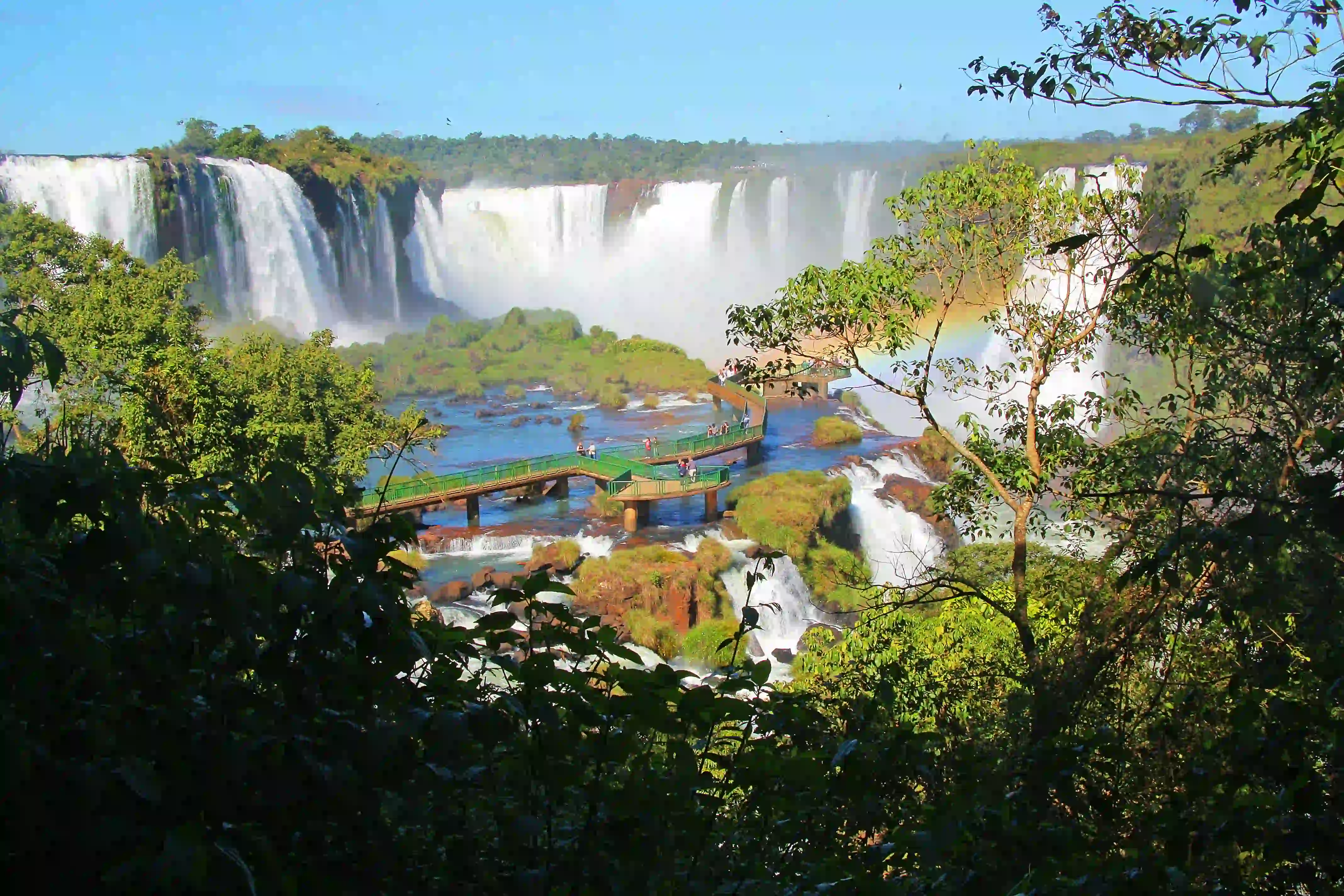 Cataratas del Iguazú vista panorámica